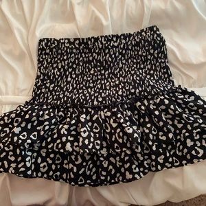 Boutique Smocked Skirt